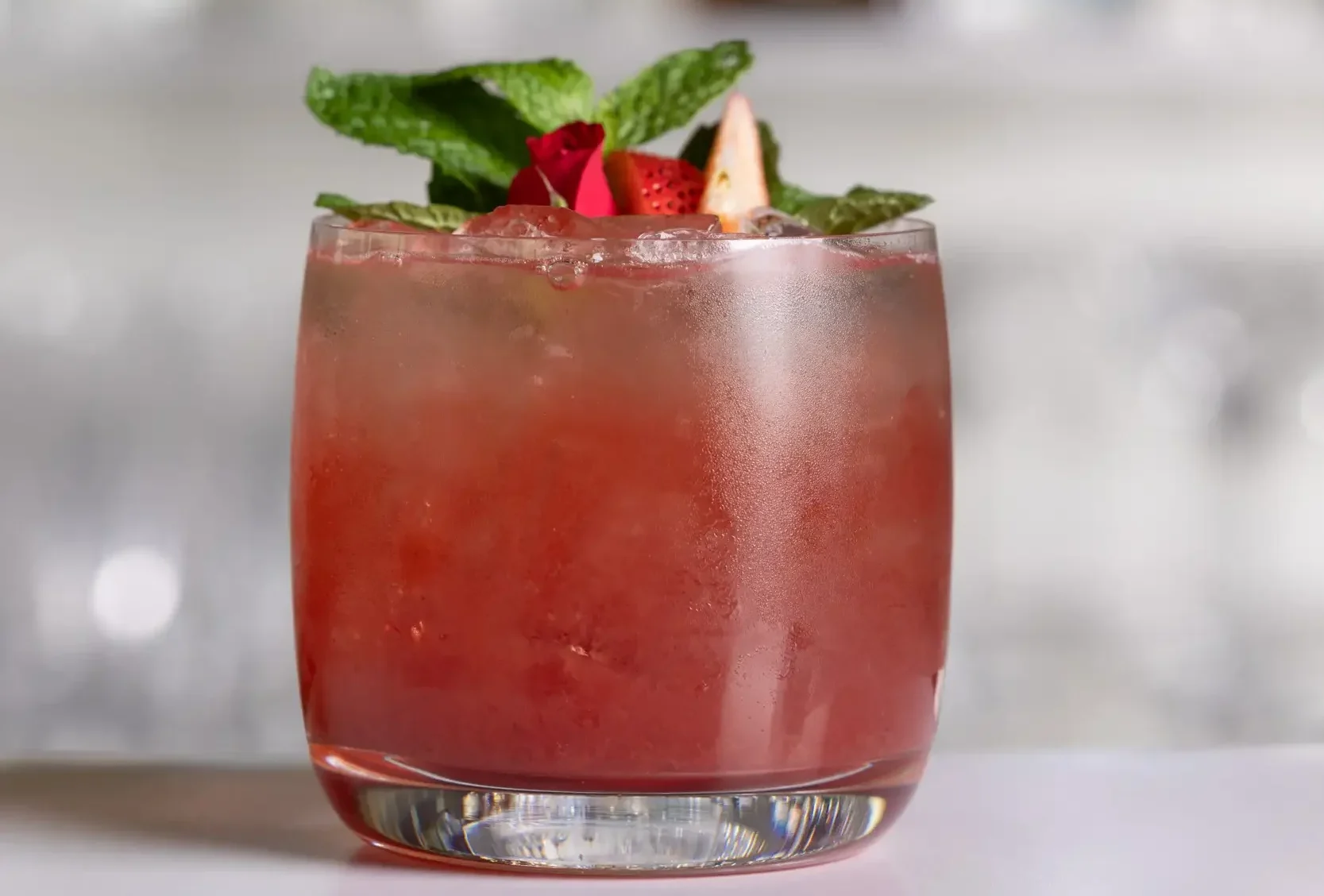 Sparkling Strawberry Fitzgerald