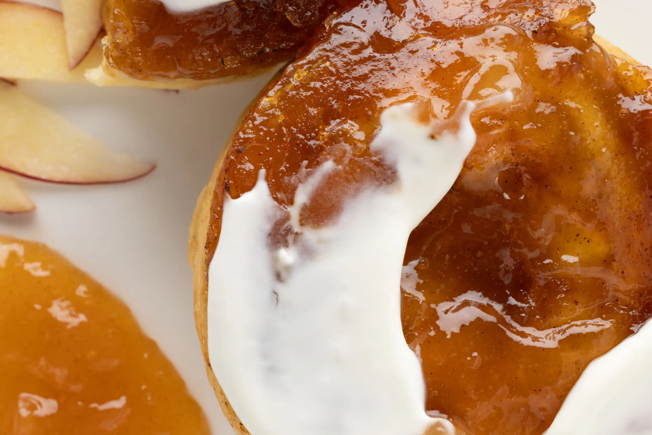 Apple Cinnamon Rolls with Cream Cheese Glaze