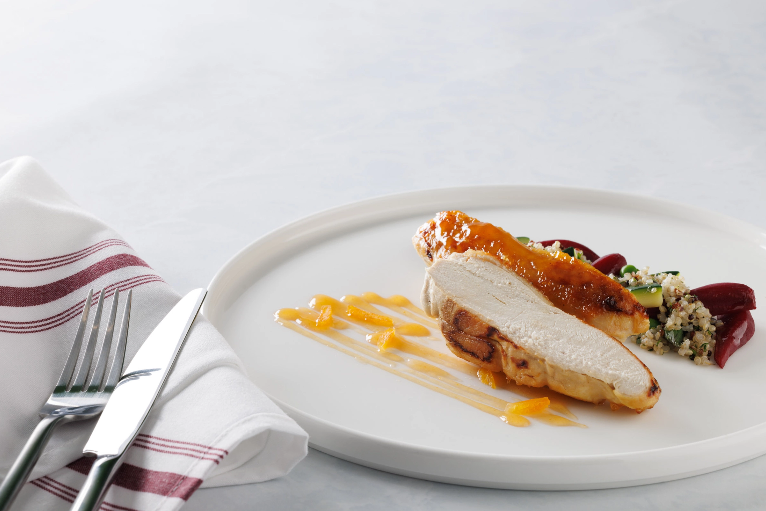 Apricot Glazed Chicken Breast - Fruit Spreads For Foodservice