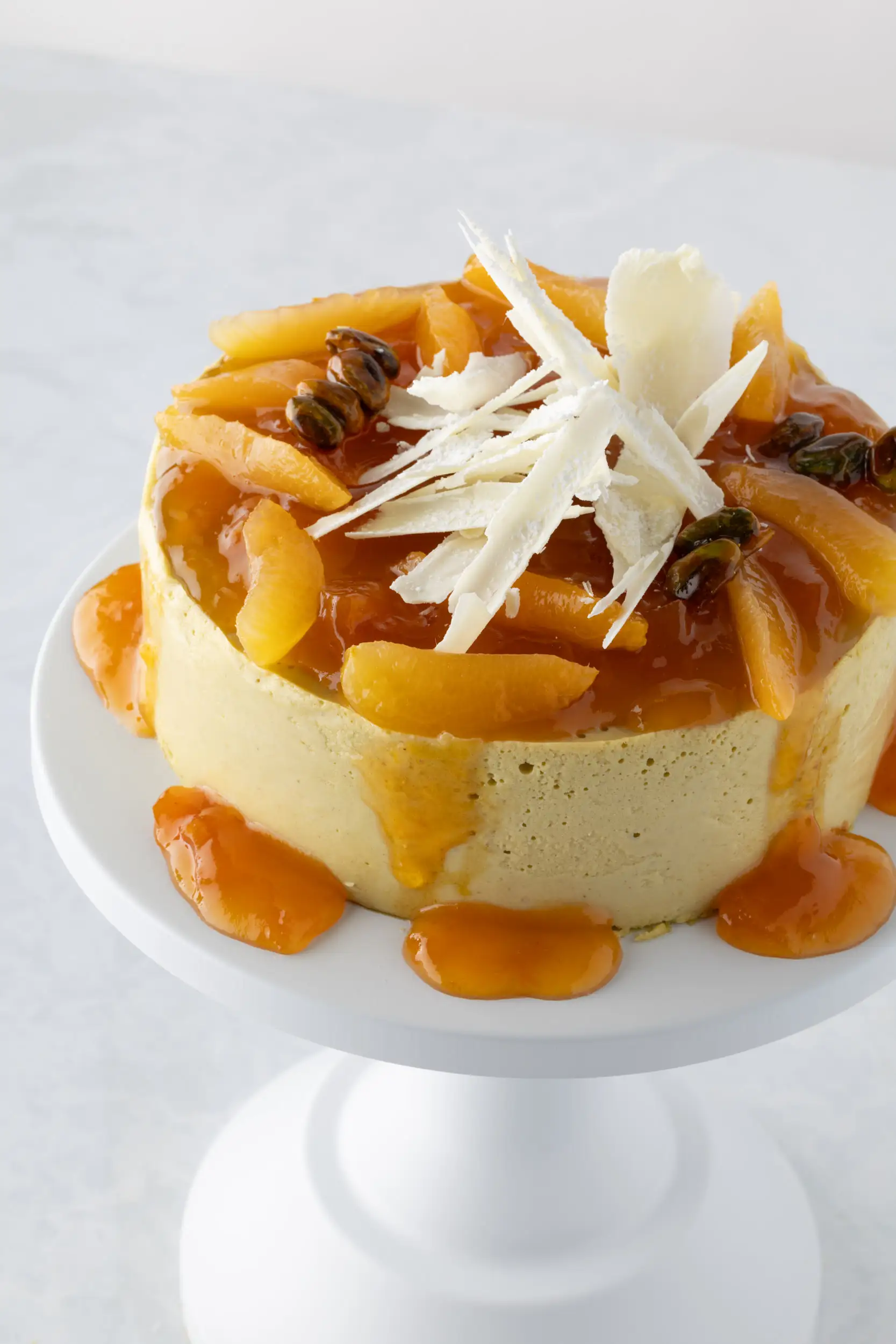 Apricot & Pistachio Entremet