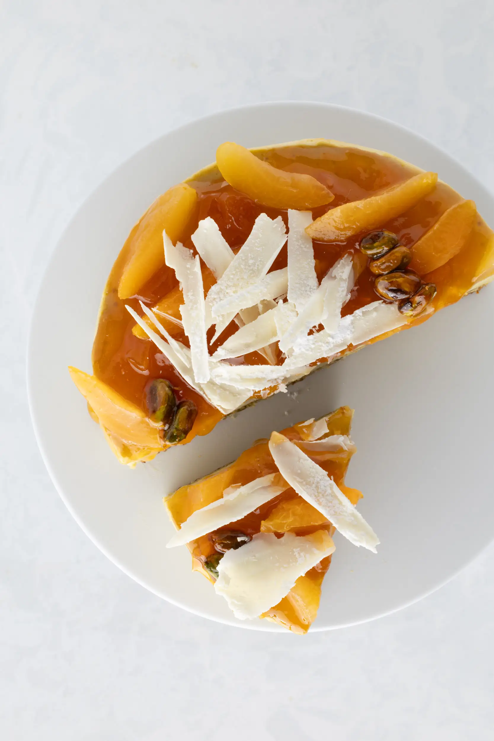Apricot & Pistachio Entremet