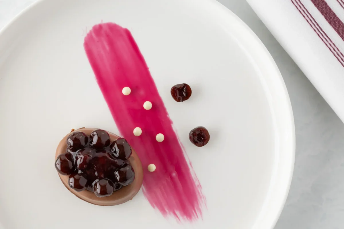 Cherry Chocolate Mousse Cake