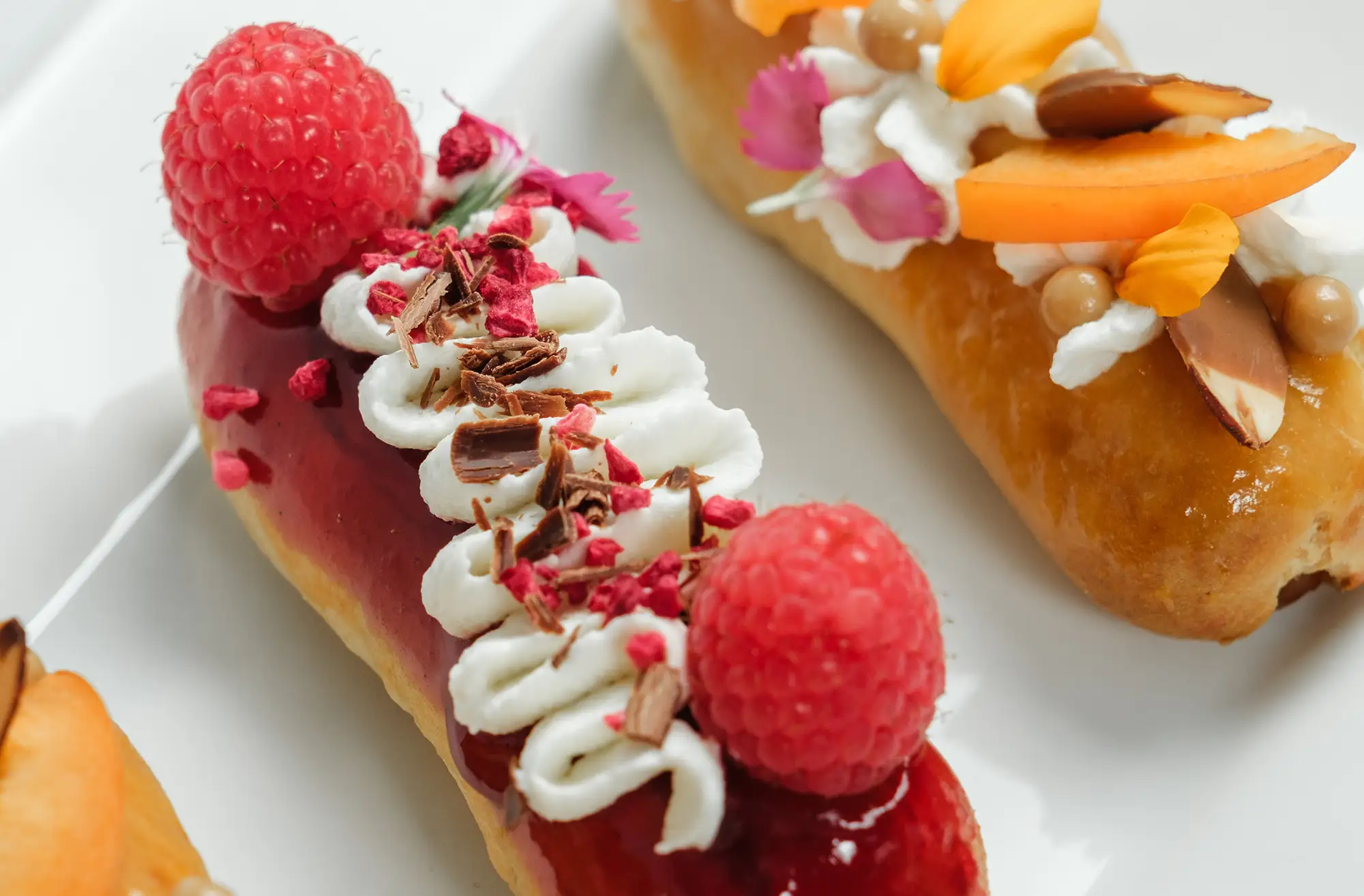 Fruit Eclairs