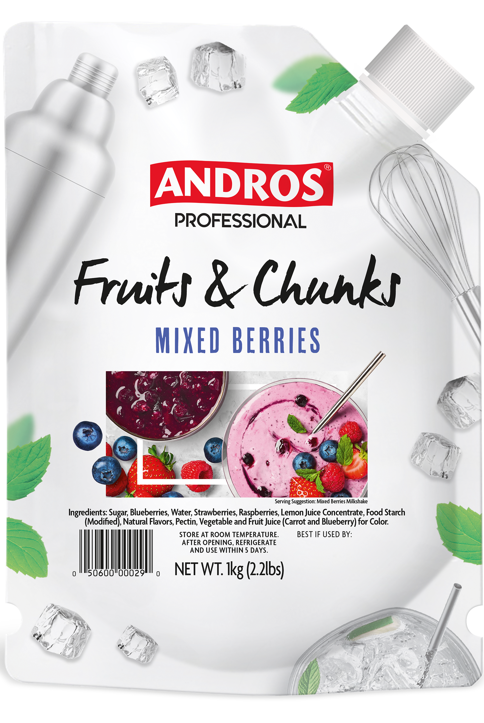 Mixed Berry - Fruit Chunks