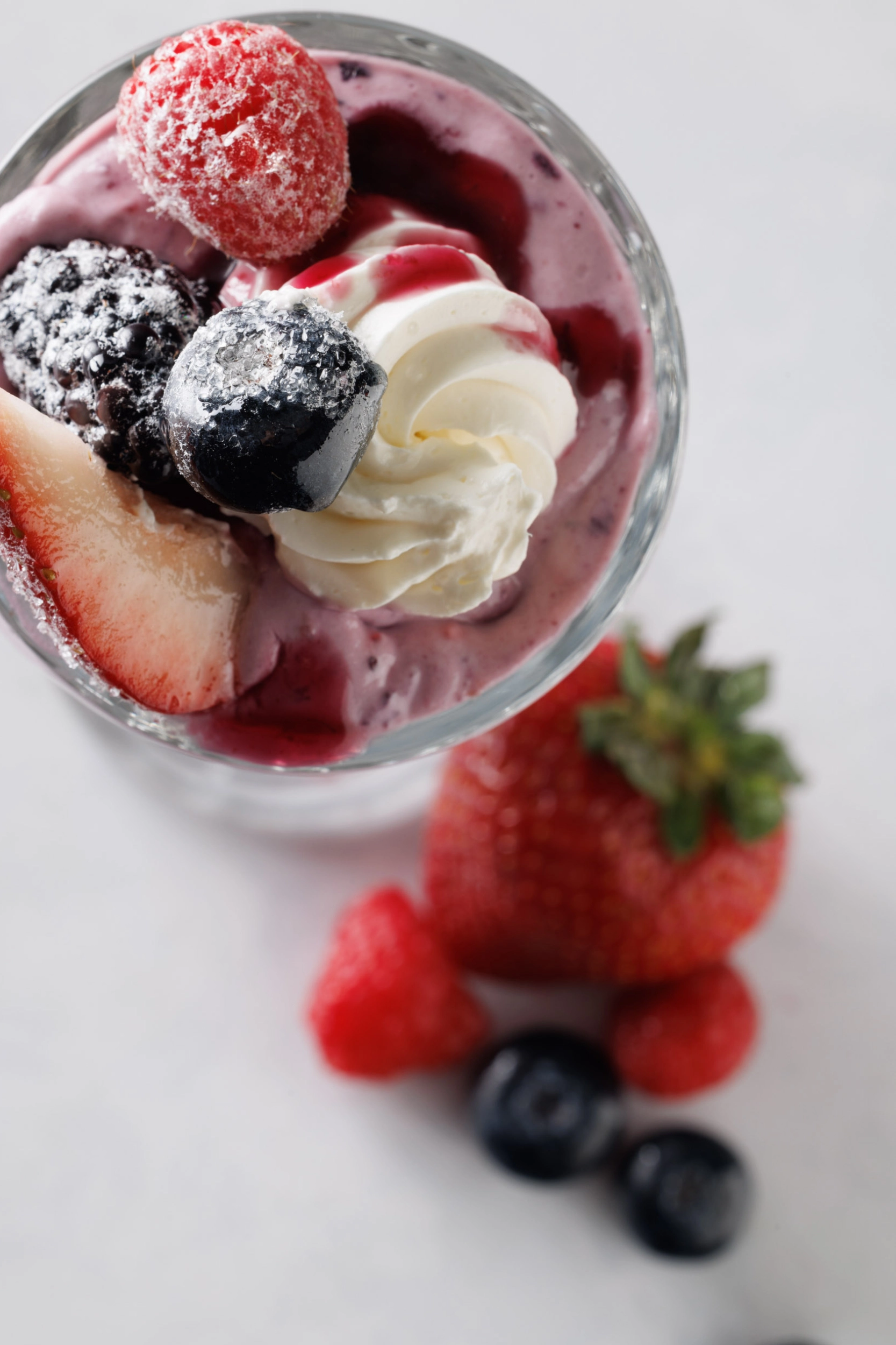 Mixed Berries Fruits - Fruit Syrups With Chunks